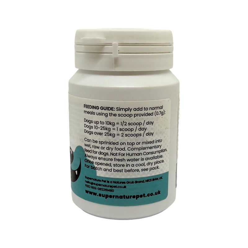 Supernature Plaque Remover for Dogs 60g | 100% Natural Dental Care, Reduces Plaque & Tartar, Promotes Fresh Breath, Oral Health Support, No Toothbrush