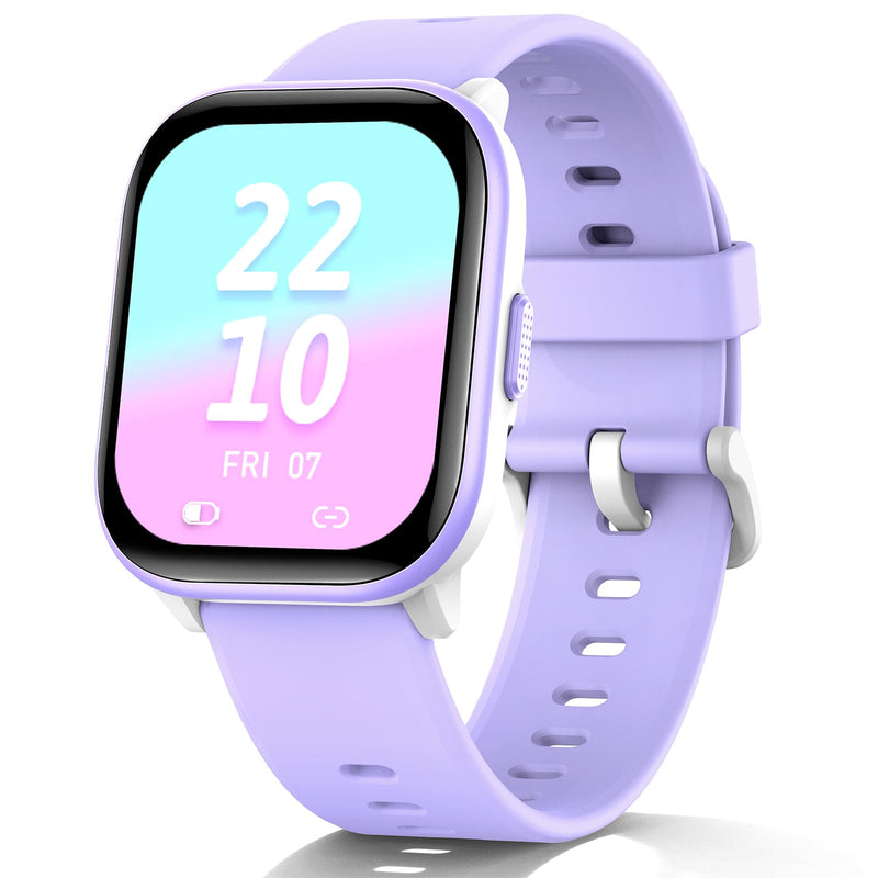 SmartWatch for Kids,Kids Watch Girls Boys Watch with 20 Sport Modes, Pedometer, Sleep Monitor, Kids Sport Watches Birthday Gifts Toy Gift for Girls Boys 6-16 Purple - BeesActive Australia
