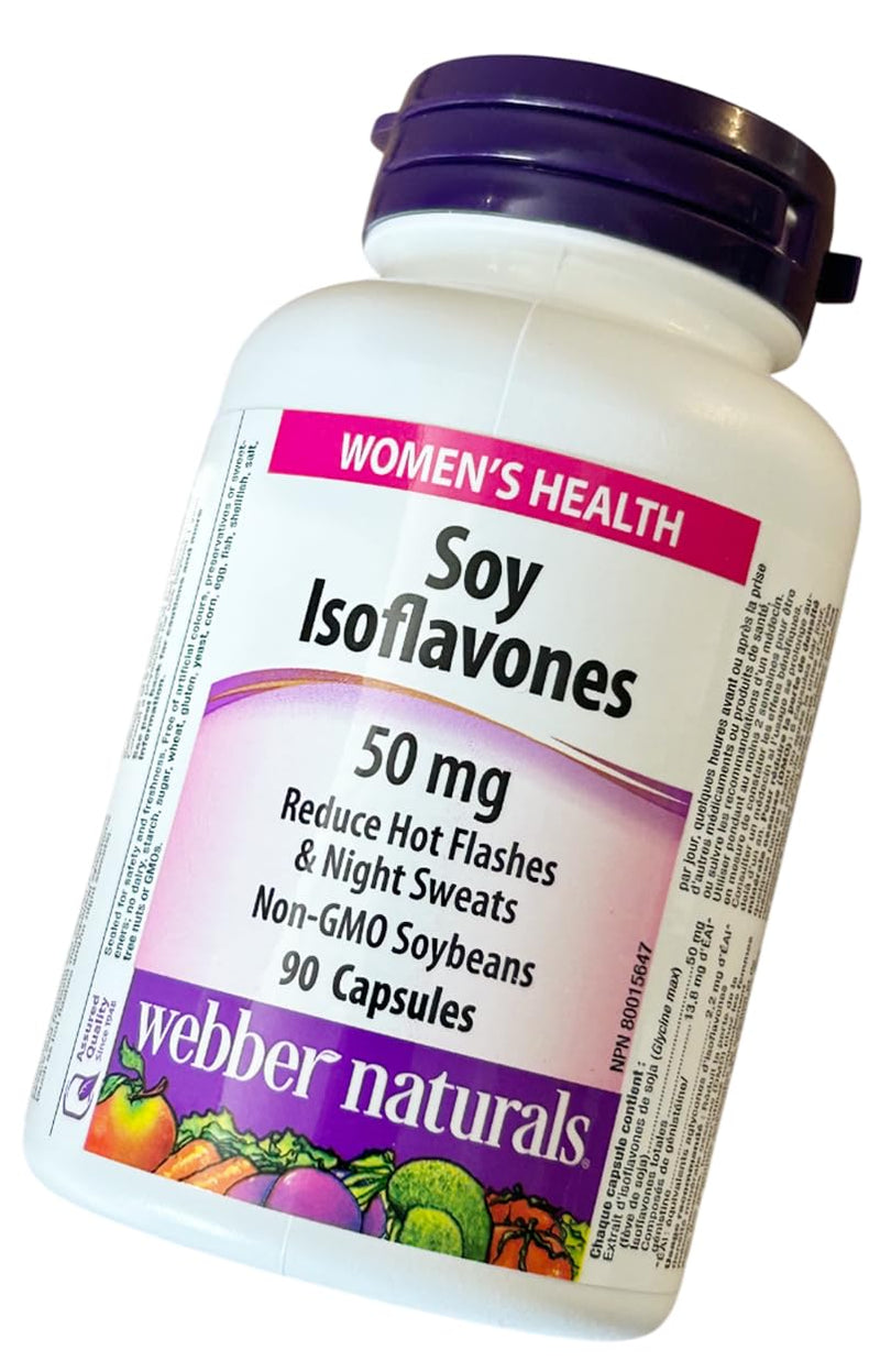 Webber Naturals Soy Isoflavones 50mg 90 Capsules