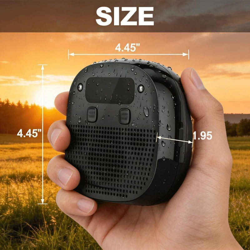 Dog Barking Control Devices, Anti Barking Device for Dogs with Remote Control, Ultrasonic & Sensor Technology, Rechargeable, Waterproof, Adjustable Modes & Frequencies (Pure Black)