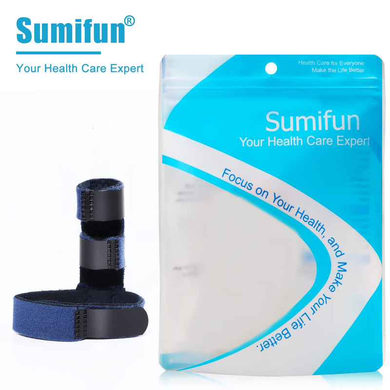 Sumifun Trigger Finger Splint for Right and Left Hand, Mallet Finger Brace for Index Middle Ring Pinky, for Straightening Dislocated Fingers, Releasing Arthritis Pain