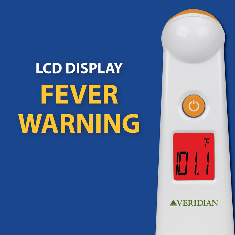 Veridian Temporal Contact Thermometer LCD Display 09-330 1 Each 1 Count (Pack of 1) - BeesActive Australia