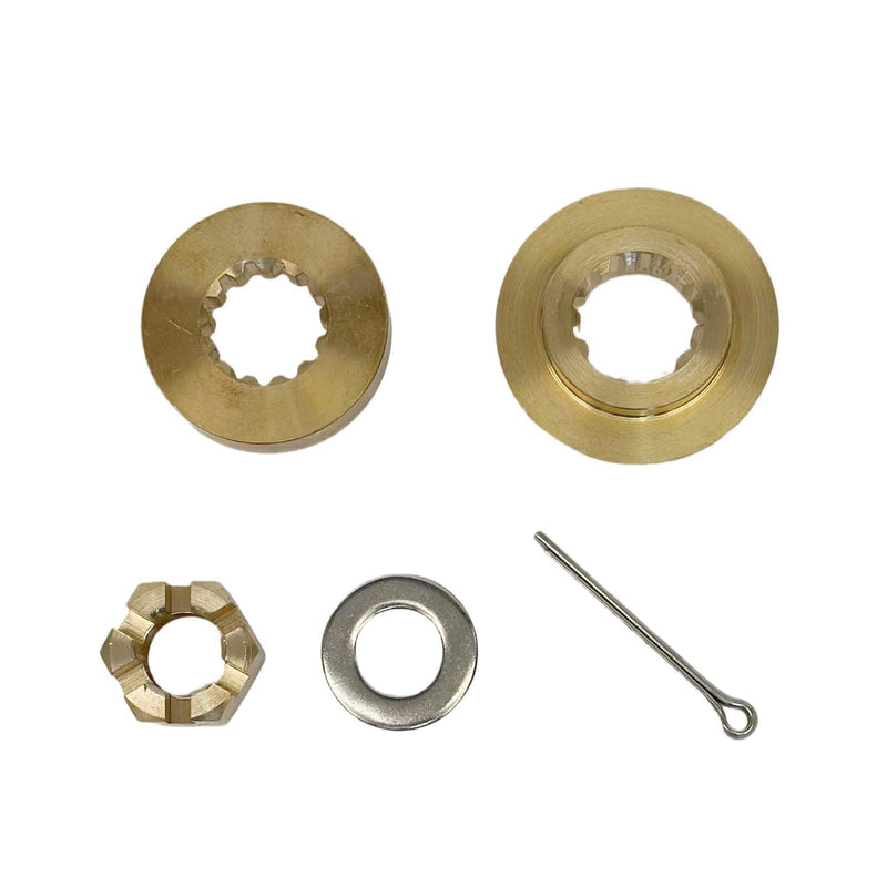 Yamaha Propeller hub kit for Yamaha 40HP 50HP 55HP F40 F50 Outboard Engines Nut Split Cotter Pin Thrust Washer Spacers 66T-45987-01 663-45987-02 - BeesActive Australia