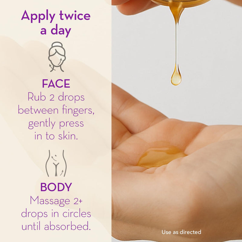 Cicatricure Cica Oil for Stretch Marks & Scars, Visible Results in 4 Weeks, Pregnancy Must-Haves Body Oil with Vitamin E, Stretch Mark Oil, Scar Treatment with Botanical Ingredients, 6.7 fl oz 6.7 Fl Oz (PACK OF 1) - BeesActive Australia