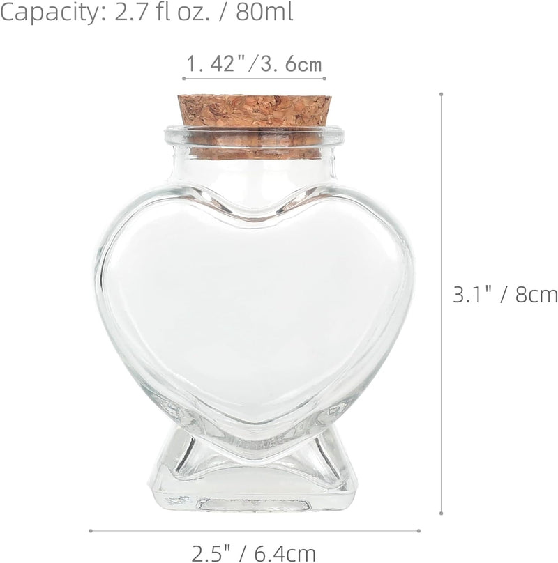 Vencede Mini Glass Bottle Urn, Pet Hair Memorial Bottle, Pet Hair Memorial Bottle, Pet Memorial Urn, Keepsake for Dogs and Cats (1 Piece) - BeesActive Australia