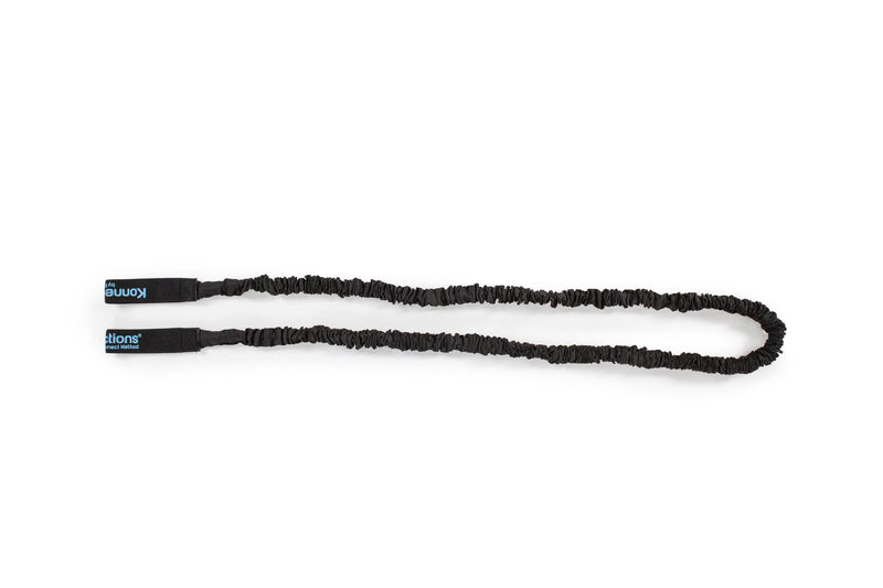 Konnections Fabric Covered Resistance Band Revolutionary Pilates Enhancement Tool for Strength, Flexibility and Precision Black - BeesActive Australia