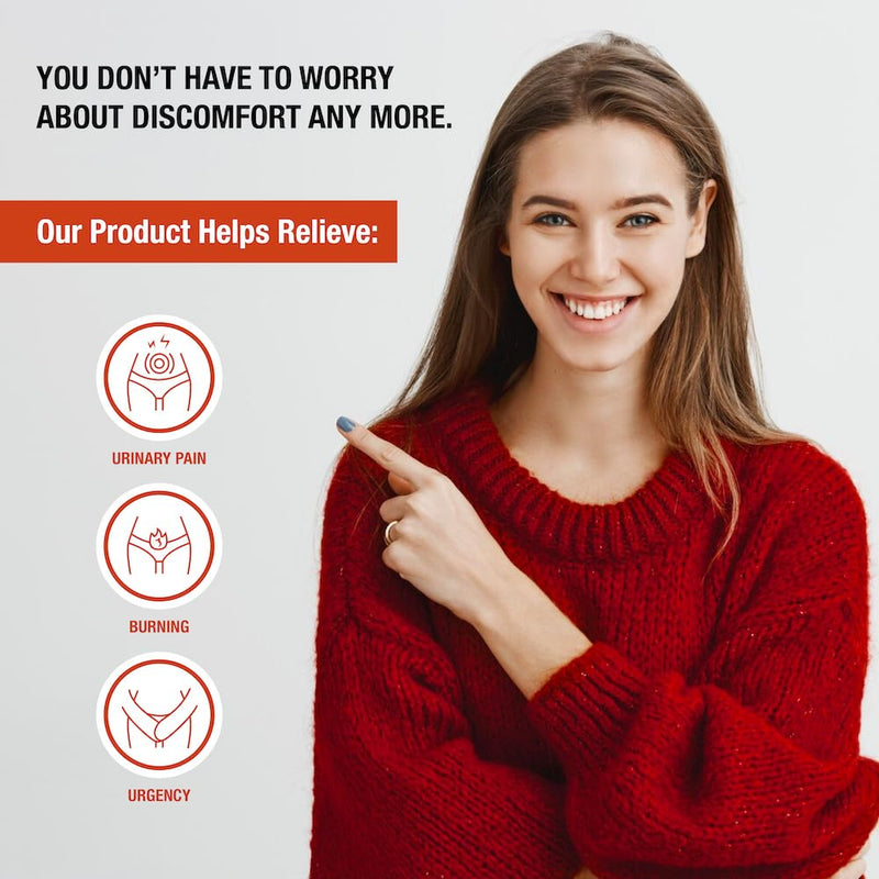 Puregen Labs Urinary Pain Relief | Phenazopyridine HCl 99.5mg Tablets | Maximum Strength OTC for Fast Relief of UTI Pain, Burning and Bladder discomfort – 72 Count Tablets - BeesActive Australia