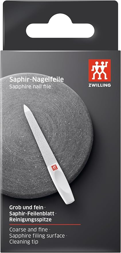 ZWILLING JA Henckels ZWILLING "Twin Nail File 9cm" Nail File Nail Sharpener Double-sided [Authorized Japanese Product] 88302-091 - BeesActive Australia