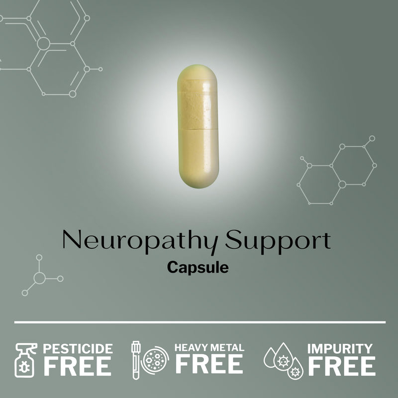SugarMD Neuropathy Support Supplement – 60 Nerve Capsules with Alpha Lipoic Acid, Benfotiamine & Vitamin D3 B6 B12 - Nerve Support for Feet, Hands, Fingers & Legs - 30 Day Supply