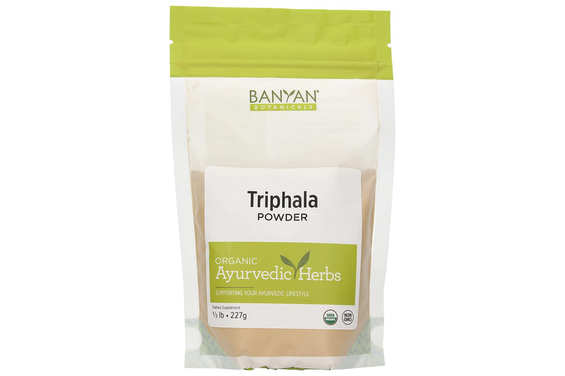 Banyan Botanicals Triphala Powder- Certified Organic 8 Ounce (Pack of 1) - BeesActive Australia