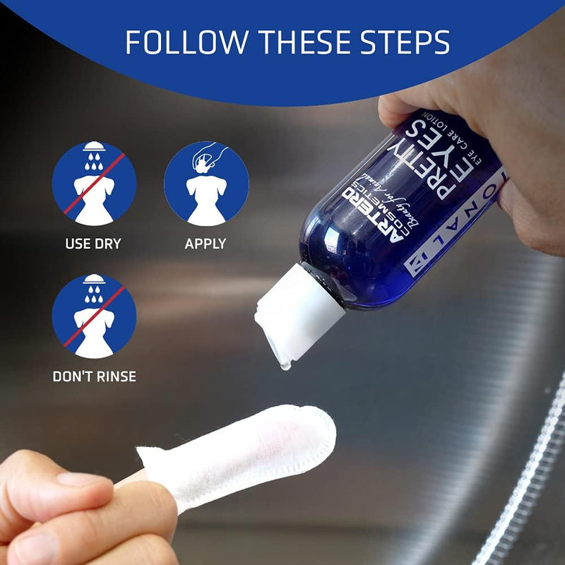 ARTERO Pretty Eyes. Eye Cleaner. Effectively removes Tear Stains from The Tear ducts of Dogs and Cats, ensuring a Clean and Healthy Appearance. 250 ml Bottle for Regular use. - BeesActive Australia