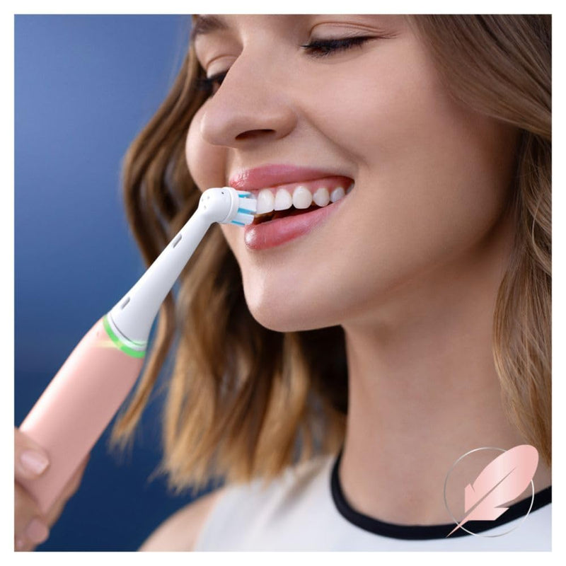 Oral-B iO Series Gentle Care Electric Toothbrush Replacement Brush Heads for an Oral-B Electric Toothbrush, 4 Count, White 1 Count (Pack of 4) - BeesActive Australia