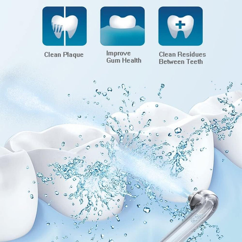 2PCS Oral Irrigator Nozzle Fit for Philips Soni care AirFloss Ultra HX8032/HX8331/HX8332/HX8340/HX8341/HX8381, Generic Soni care Flosser Replacement Heads - BeesActive Australia