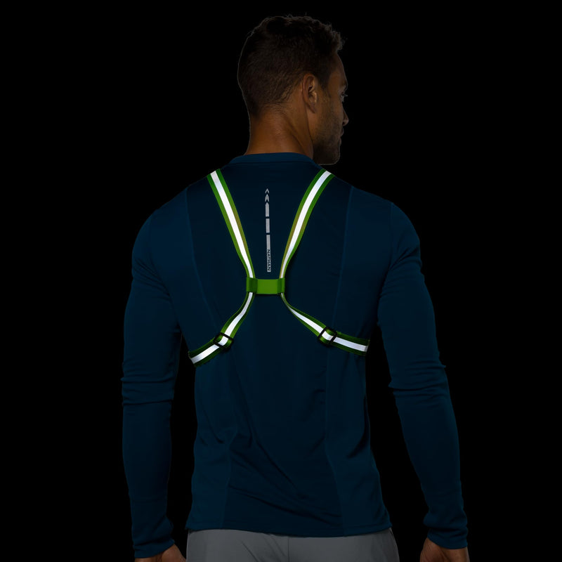 Nathans NS60320-40046-OSFM Hypernight Reflective Vest Lite Safety Yellow
