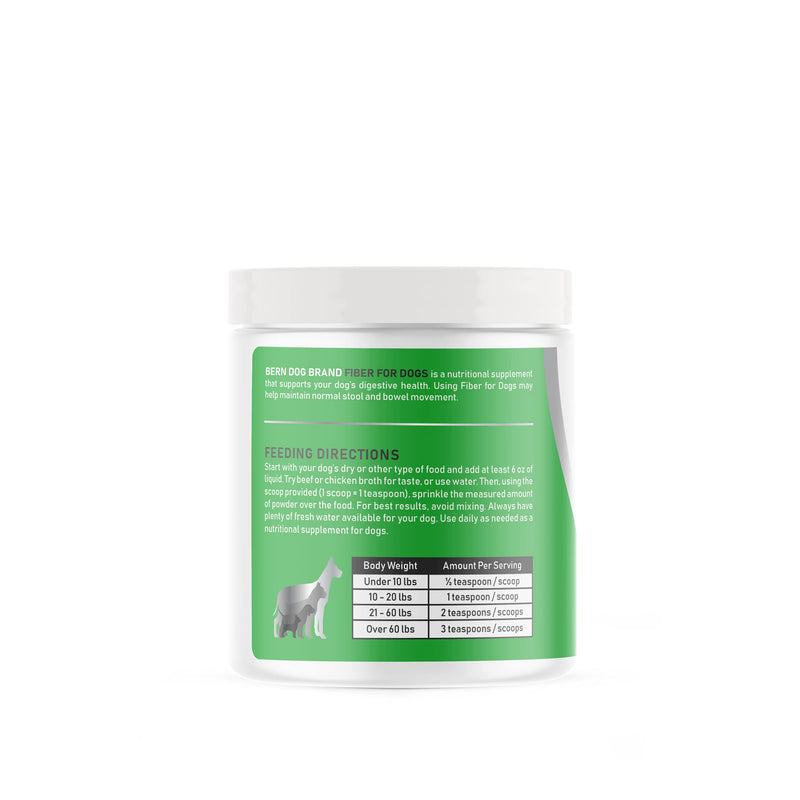 Fiber for Dogs Psyllium Seed Husk Powder & Dehydrated Beet Root Powder Aids a Number of Intestinal Disorders in Dogs Including Diarrhea, Constipation & Anal Gland Issues. Available in 6 and 12 oz. 6 oz. - BeesActive Australia