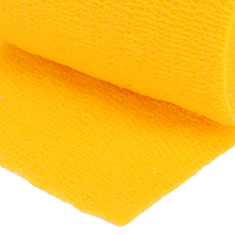 Yellow Non-Woven Cow Hoof Repair Bandage, Cohesive Tape Wrap for Pasture Farm Cattle Hoof Vet Wrap Trimming Supplies - BeesActive Australia