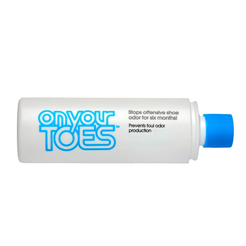 On Your Toes Natural Foot and Shoe Odor Eliminator –Shoe Deodorizer with Body Powder to Neutralize Smelly Odors – Long-Lasting, Fast-Acting Foot Powder for Kids and Adults (3 Pack) 0.75 Ounce (Pack of 3) - BeesActive Australia