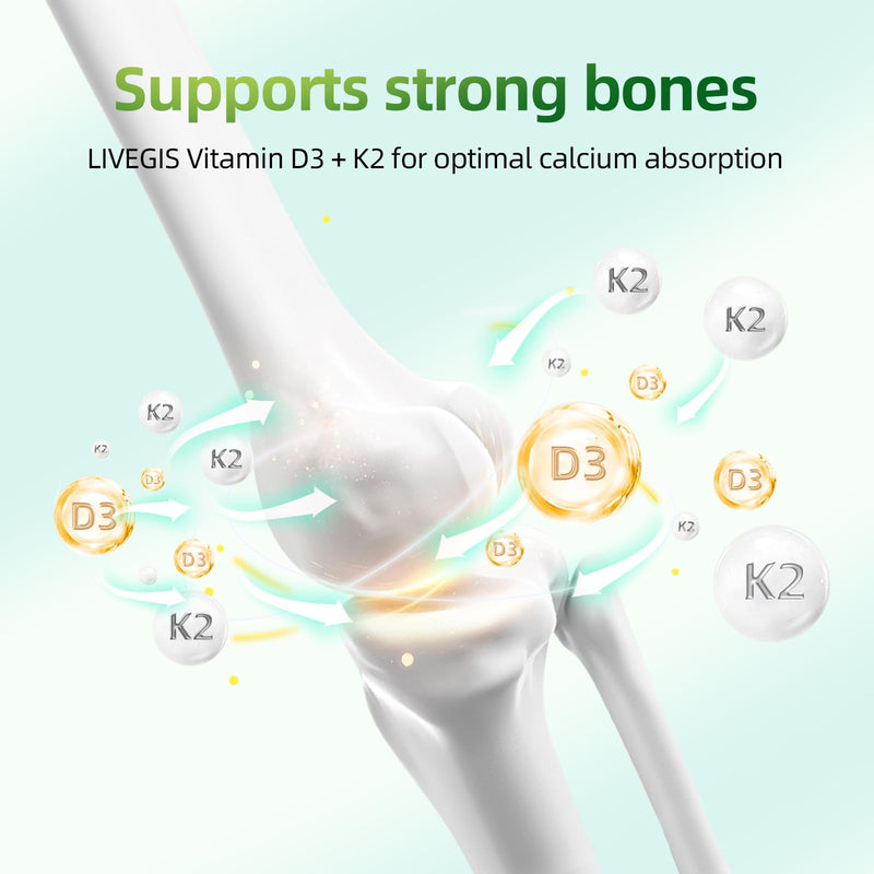 Vitamin D3 K2 10000 lU with NSF Certified for Immune System | K2 MK-7 200mcg, 90 mini softgels, supports immune, digestion & bone health, higher absorption, non-GMO, 3rd-party tested 90 Count (Pack of 1)