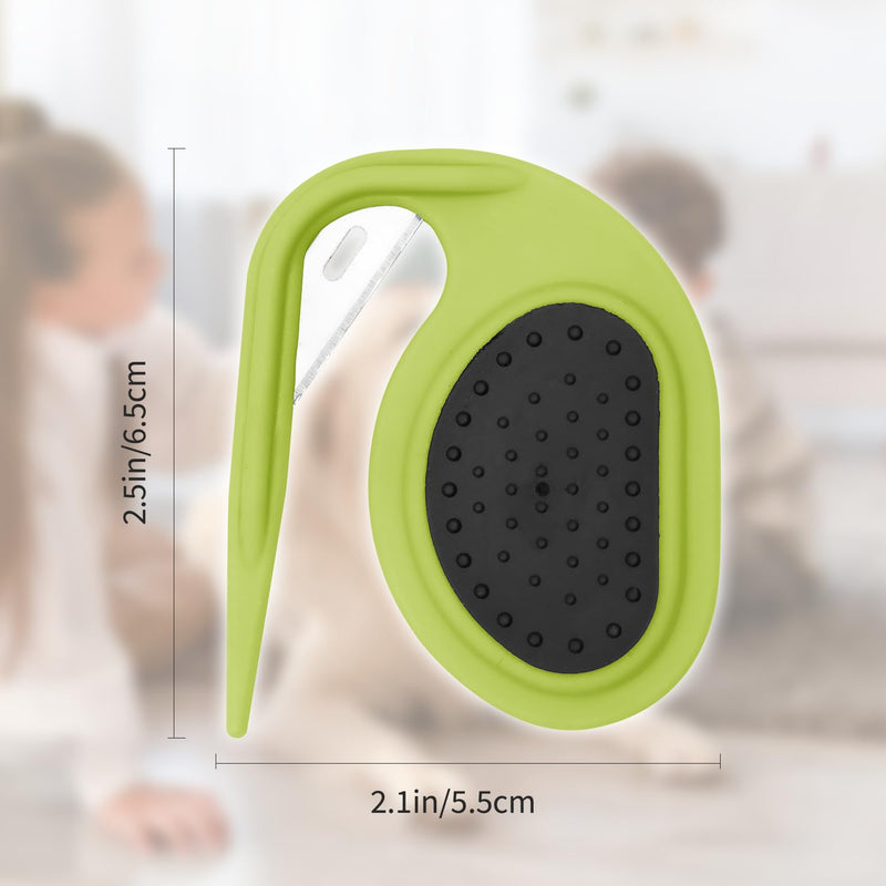 Pet Knotting Comb, Knotting Comb for Cats, Knotting Comb for Dog, Pet Grooming Tools,Pet Grooming Comb Dog and Cat Shedding Tool for Removing Tangled and Loose Hair (blue) blue - BeesActive Australia