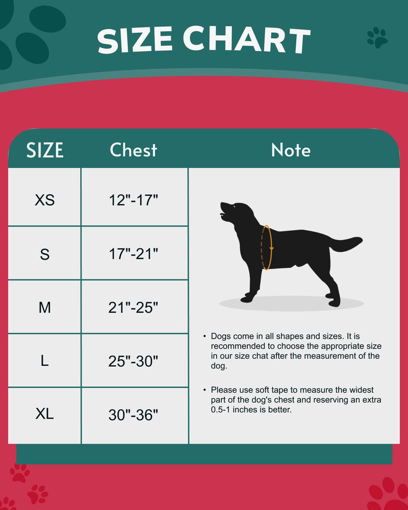MIDOG Dog Harness, No-Pull Pet Harness and Leash Set for Small Medium Large Dogs Walking, No Choke Front Clip Dog Reflective Harness, Adjustable Soft Padded Pet Vest with Easy Control Handle (Red,L) Red - BeesActive Australia