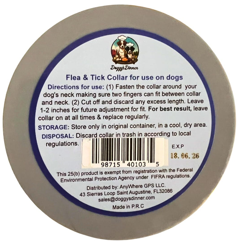 Flea and Tick Collar for Dogs and Cats- Lasts Up to 8-Months Using Natural Plant-Based Oils - Safe for Pets, People and The Environment - 2-Pack Flea Collar for Dogs and Cats - BeesActive Australia