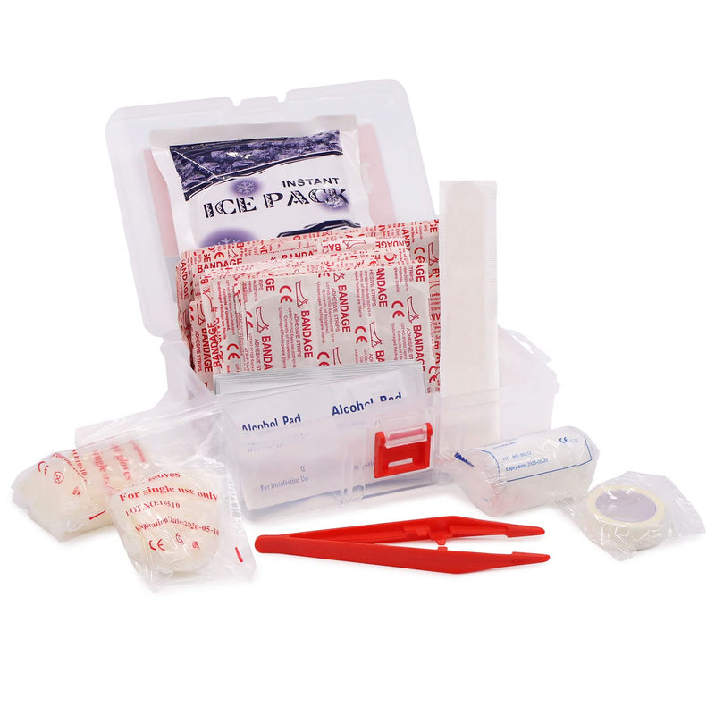 DMI 175-Piece First Aid Kit for Minor Injuries, Cuts and Scrapes, All-Purpose, Portable and Convenient, Includes Bandages, Injury Treatment, Dressings, and Instruments, HSA & FSA Eligible 175 Piece - BeesActive Australia