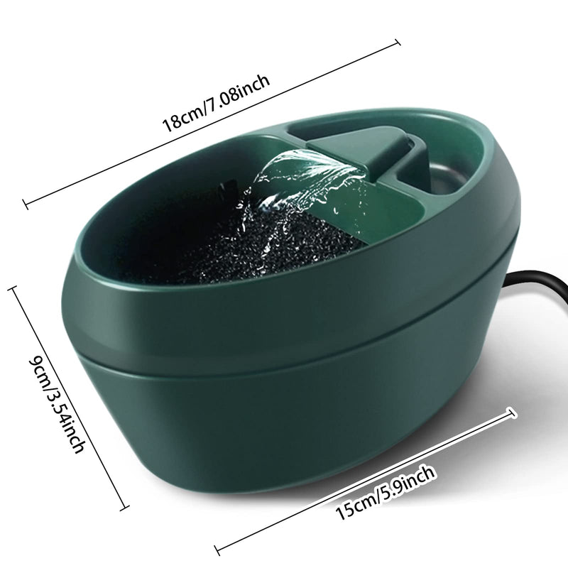 Reptile Drinking Water Fountain Chameleon Accessories Automatic Circulation System with Trough, Bearded Dragon Cage Accessories Reptiles Habitat Waterfall for Snake/Lizard/Chameleon/Turtle - BeesActive Australia