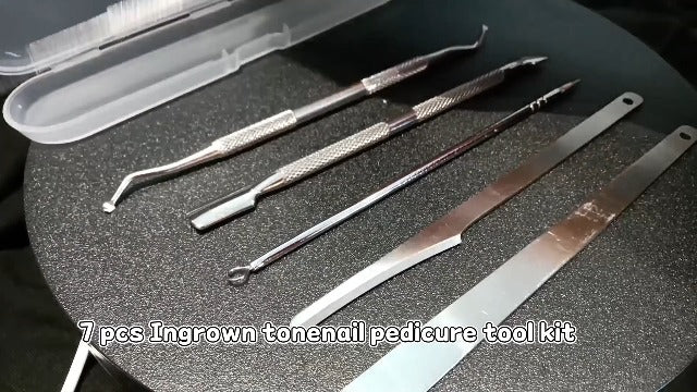 Ingrown Toenail Pedicure Tool Kit 7pcs 1 Count (Pack of 1)