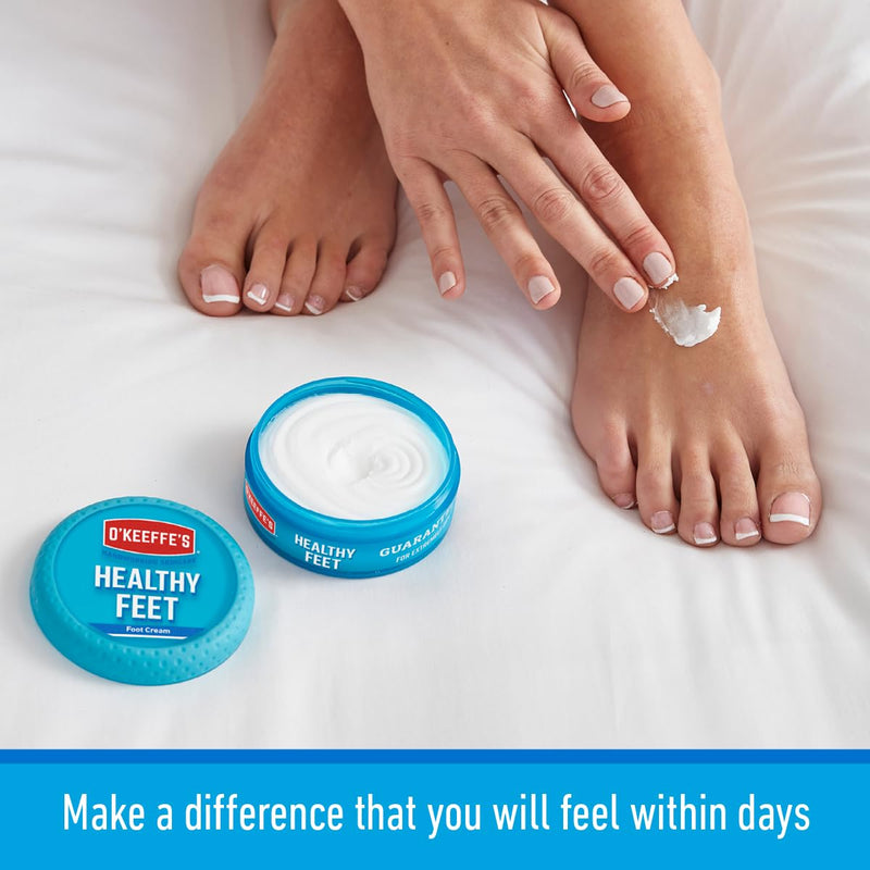 O’Keeffe’s® Healthy Feet Jar 91g Twin Pack 6.41 Ounce (Pack of 1) Cream