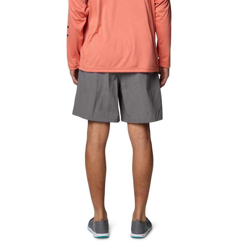 Columbia Mens PFG Backcast IV Water Short X-Large/8" Inseam City Grey