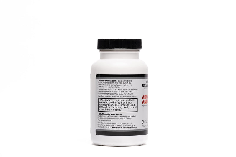Beverly International Advanced Antioxidant, 60 Tablets | High Potency Anti-Aging Formula, Wellness & Recovery, Powered by Vitamins A, C, E & Selenium, Combat Cell Oxidation
