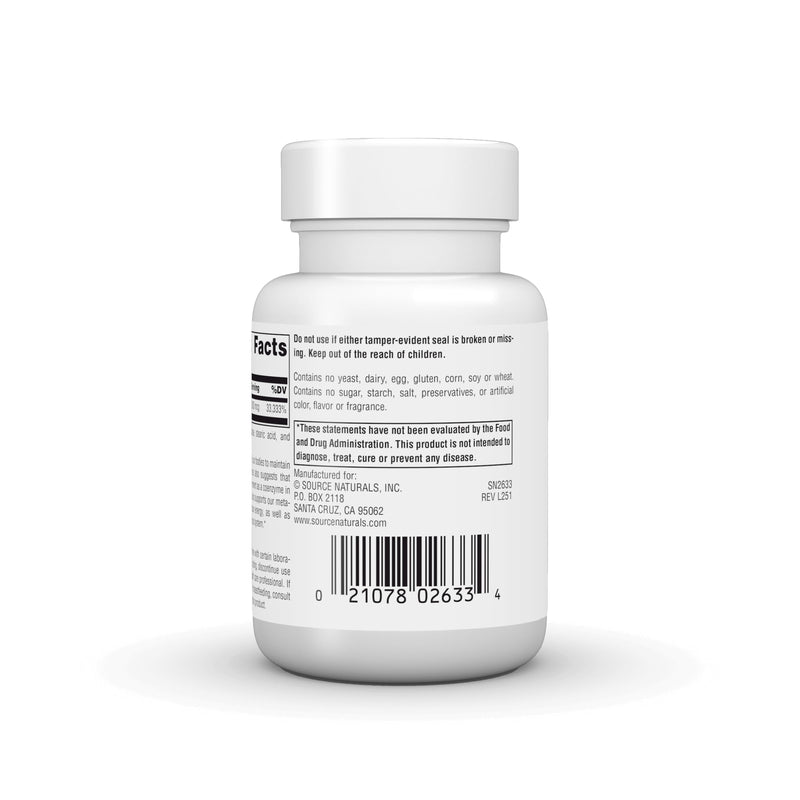 Source Naturals, Biotin - 10,000 mcg - 120 Tablets | NON-GMO | Sipports Hair, Skin, and Nails 120 Count (Pack of 1)