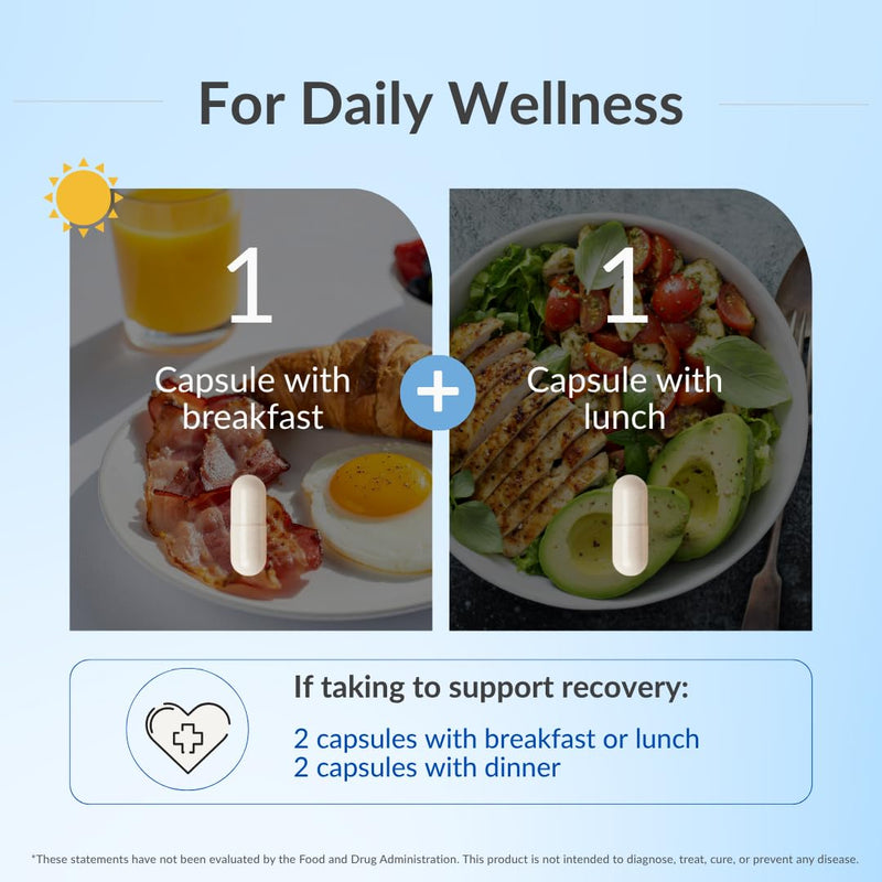 StellaLife DentaMedica Vegan Daily Multivitamin Nutritional Support for Faster Dental Surgery Recovery, VIT D3 K2 C B Zinc CoQ10 Magnesium, Healthy Bones & Gums, Non-GMO, GMP USA, 168 Capsules