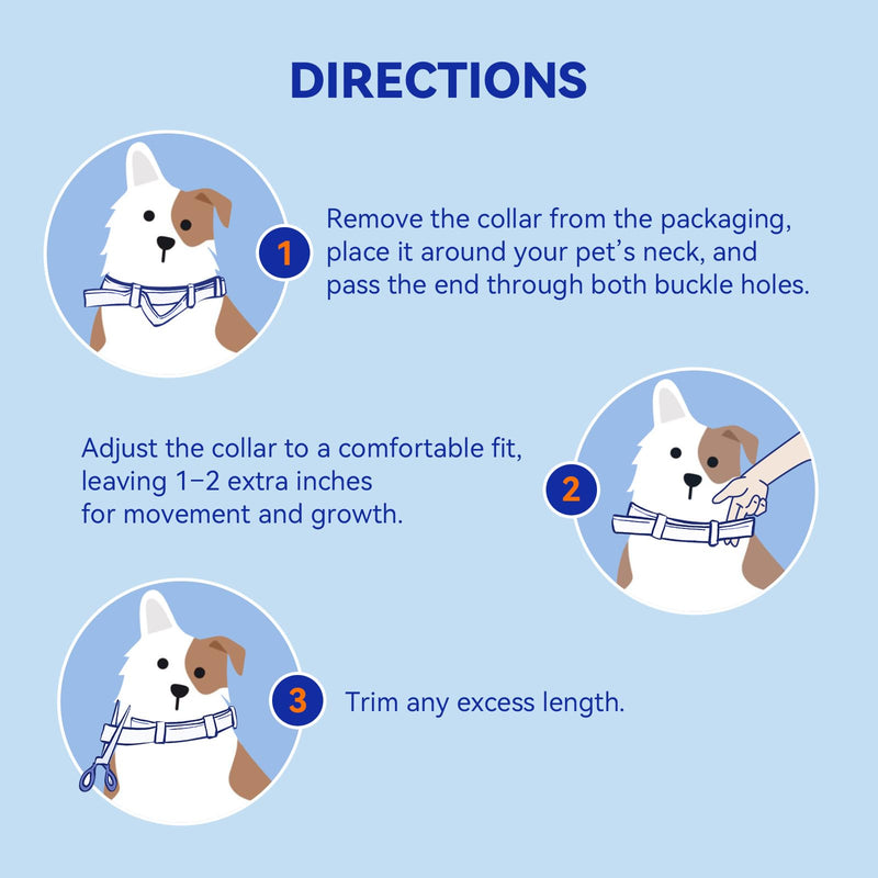 Flea & Tick Collar for Dogs, Vet-Recommended Flea & Tick Treatment & Prevention Collar for Dogs, 1 Count, 15" 15 inches