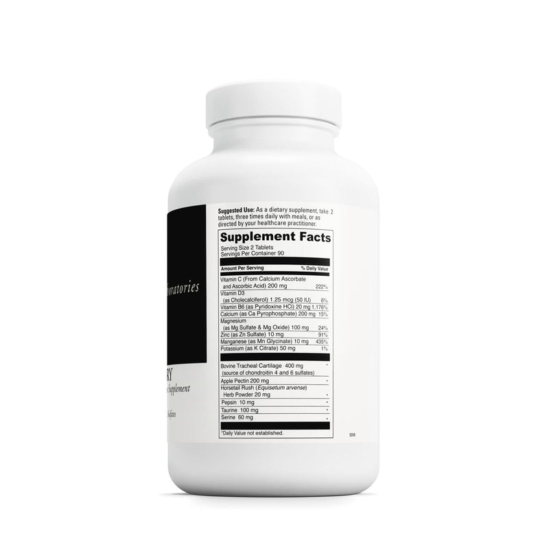DAVINCI Labs Disc Discovery - Support Spinal Health & Back Function - with Vitamin C, Vitamin D3, Bovine Tracheal Cartilage, Apple Pectin & Horsetail Powder - Gluten-Free - 180 Capsules