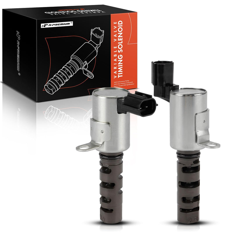 A-Premium 2-PC Intake and Exhaust Engine Variable Valve Timing (VVT) Solenoid Compatible with Jeep Compass 2007-2017, Patriot 2007-2017 & Dodge Journey, Avenger, Caliber & Chrysler 200, Sebring - BeesActive Australia