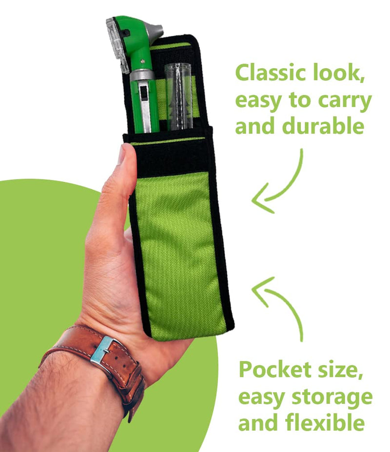 OdontoMed2011 - Mini Otoscope for Educational and Personal Use - Ideal for Medical and Nurse Students, Paramedics, EMT and Personal Use… (Green) Green - BeesActive Australia