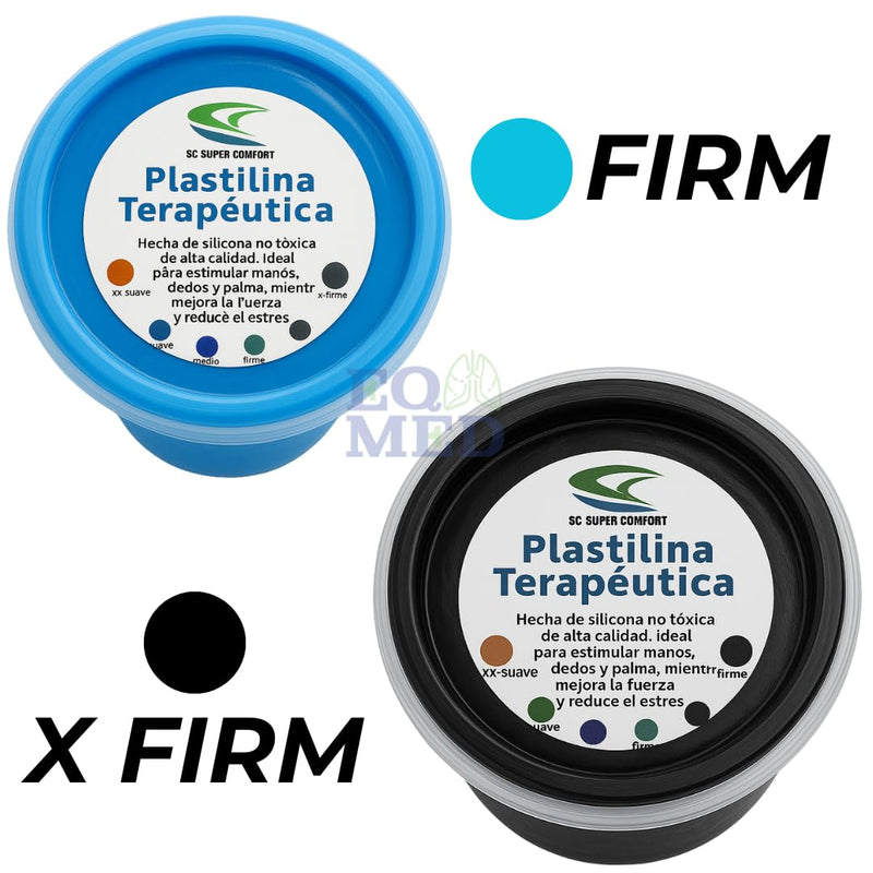 Therapeutic Hand Exercise Putty Set, 6 Resistance Levels, Non-Toxic Silicone for Hand Therapy, Stress Relief