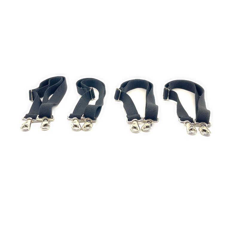 Pack of 4 Horse Blanket Sheet Leg Straps Replacement with Durable Swivel Snaps as a Spare Parts for Horse Blankets for Winter Waterprooft or Cooler - BeesActive Australia