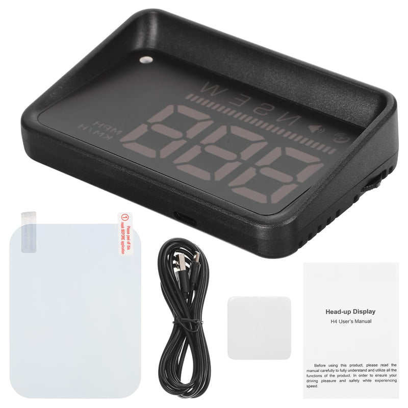 TEHAUX Car Display Digital Speedometer Readings Car Compass for Vehicle Models Easy Installation Strong Build Accurate Speed Monitoring - BeesActive Australia