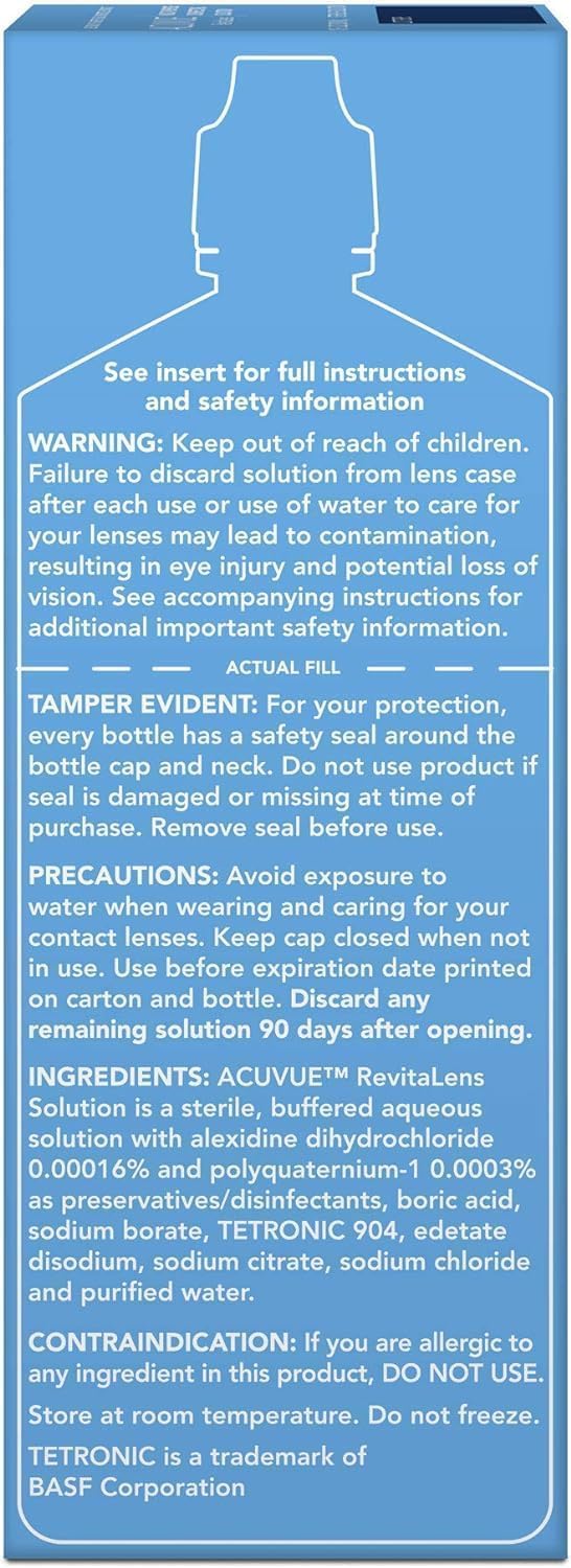 Generic Acuvueee Lens Solutions Pack of 1
