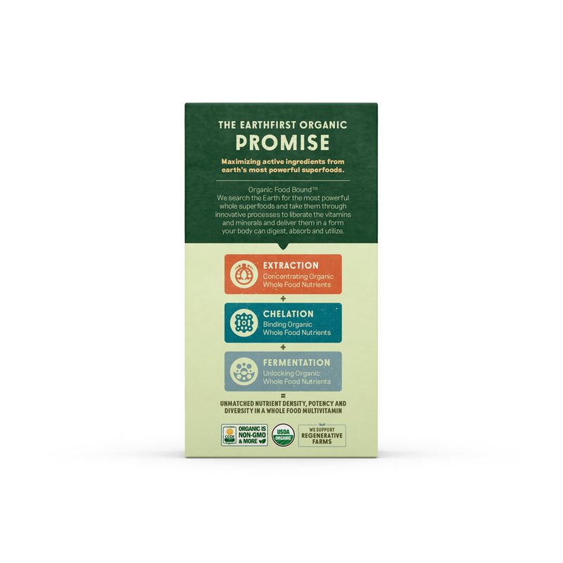 Prenatal Organic Multivitamin, Methylated B12, Iron 60ct 1 Count (Pack of 60)