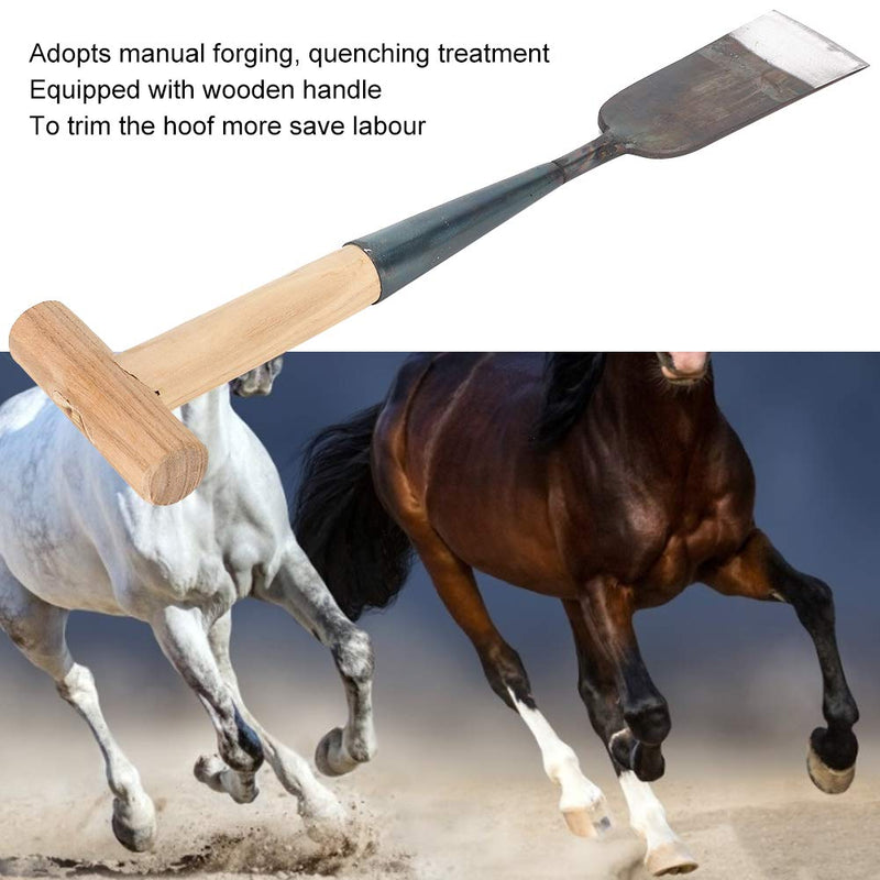 Hoof Clipping Shovel Manganese Steel Horseshoe Trimming Shovel Nail Clipper Horseshoe Trim Shovel for Livestock Farm Home - BeesActive Australia