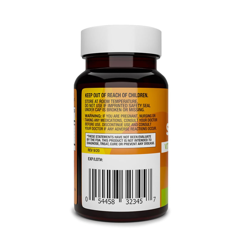 Basic Brands Happy Sunshine Vitamin D3 2000IU, 30 Count | Vitamin D3 (Cholecalciferol, 2000 IU / 50mcg), Daily softgel Supplement
