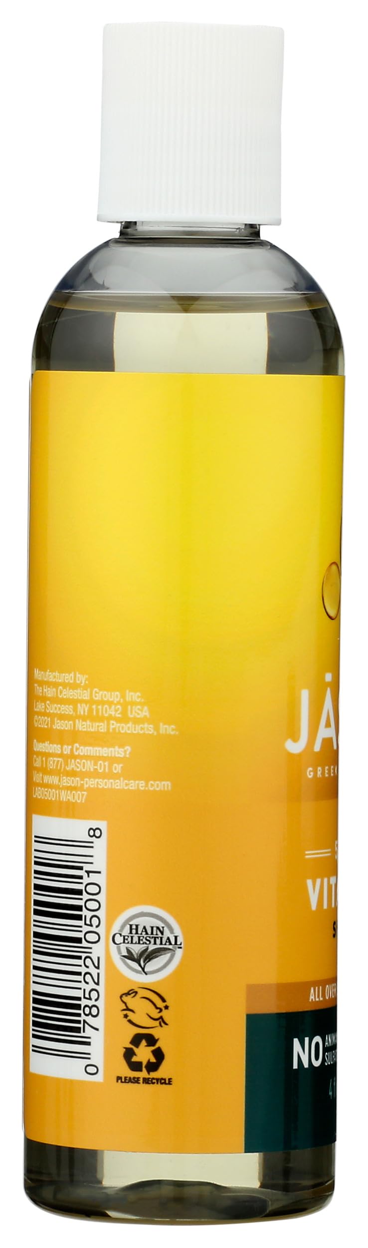 Vitamin E 5,000 IU Oil - All Over Body Nourishment Jason Natural Cosmetics 4 oz Liquid 4 Fl Oz (Pack of 1)