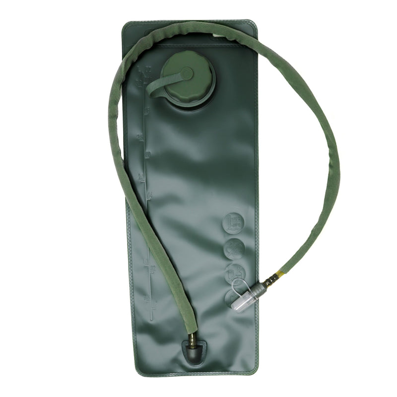 M MCGUIRE GEAR Hydration Bladder, 3L/100 oz. Water Bladder, Leak Proof Hydration Pack, Water Reservoir with Insulated Drinking Tube for Hiking, Cycling, and Biking Olive Drab