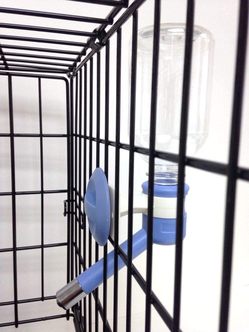 Choco Nose Patented No-Drip Dog Water Bottle/Feeder for Dogs/Cats and Other Small-Medium Sized Animals - for Cages, Crates or Wall Mount. 10.2 Oz. Mess Free Leak-proof Nozzle 16mm, Blue (C590) Small to Medium Sized Dogs and Cats - BeesActive Australia