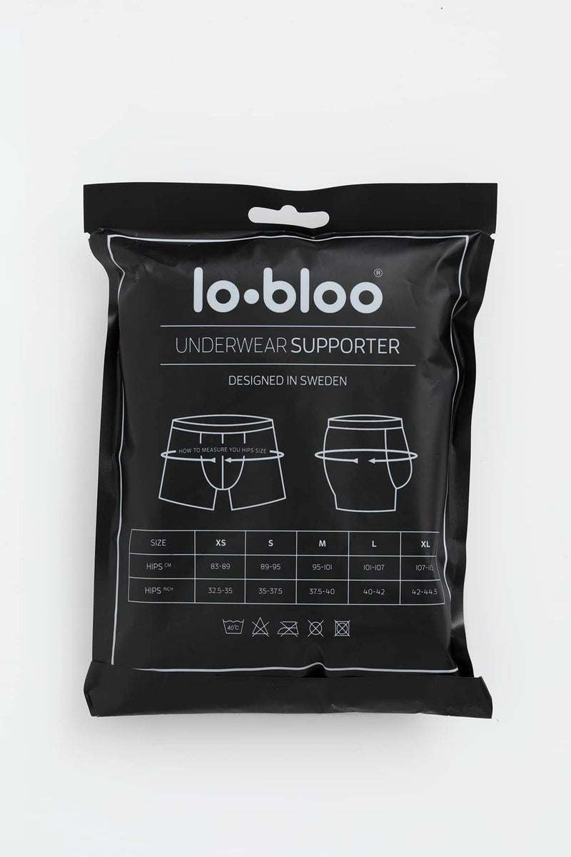 lobloo Men’s Athletic Protection Underwear Supporter, Padded with Compression, XS-XL X-Small-X-Large Black - BeesActive Australia