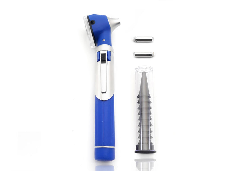 Radiance Otoscope - Ear Scope with LED Light and Speculum for Ear Examination and Diagnosis - Ideal for Professional use - Lifetime Warranty - Blue - BeesActive Australia