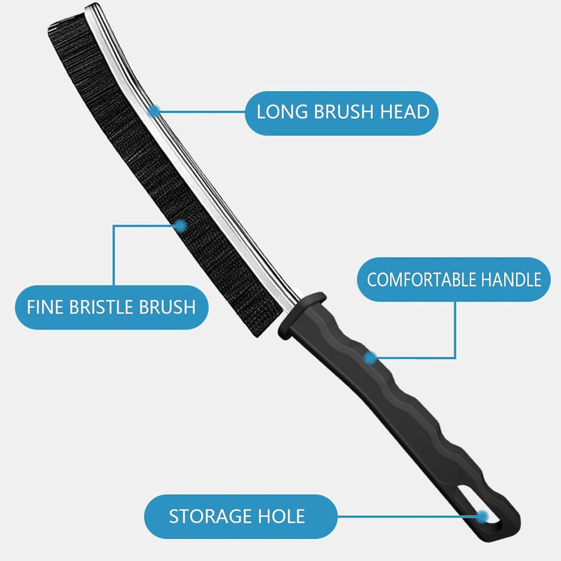 Crevice Cleaning Brush, Hard Bristle Crevice Cleaning Brush, Shower Cleaner Brush, Bathroom Gap Cleaning Brush, Cleaning Tools, Gap Brush,6pcs - BeesActive Australia